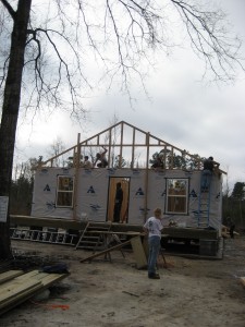 Rebuilding houses