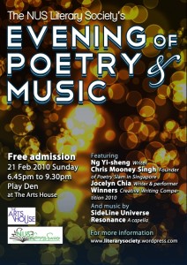 Evening of Poetry and Music (litsoc)