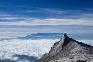 The south peak of Mount Kinabalu