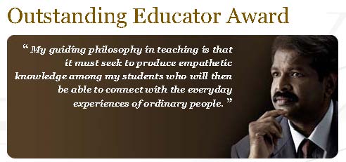 Outstanding Educator Award 2010