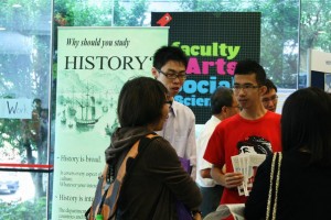 At the History Booth. Photo taken by Christel Quek (www.christelquek.com)