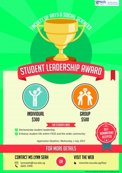 Student leadership award