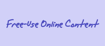 free-use online content