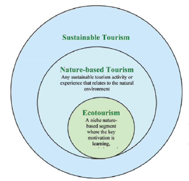 development of ecological tourism