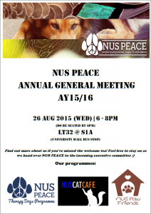 NUS PEACE AGM 2015