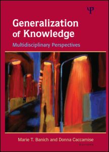 Generalization of knowledge multidisciplinary perspectives
