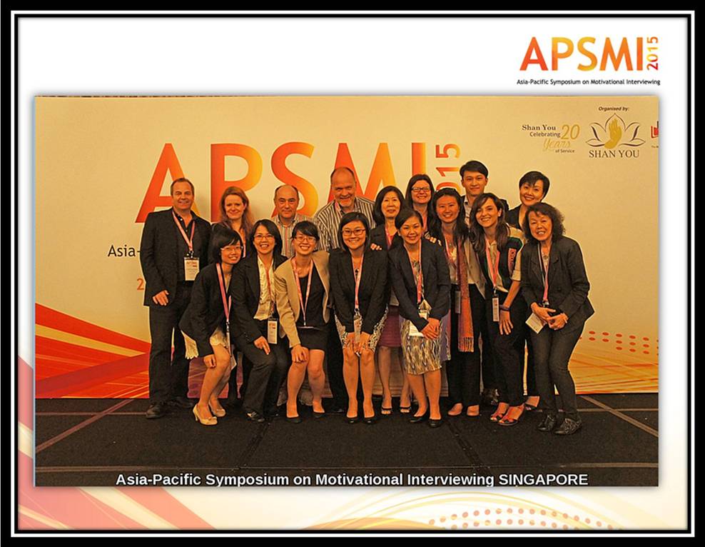 A/P Konstadina Griva at inaugural Asian Pacific Symposium in Motivational Interviewing